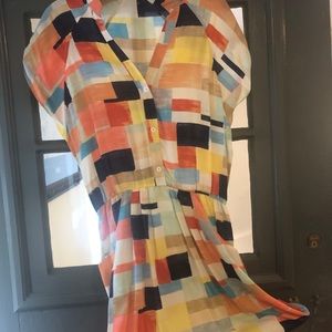 Alice + Olivia “patchwork” dress